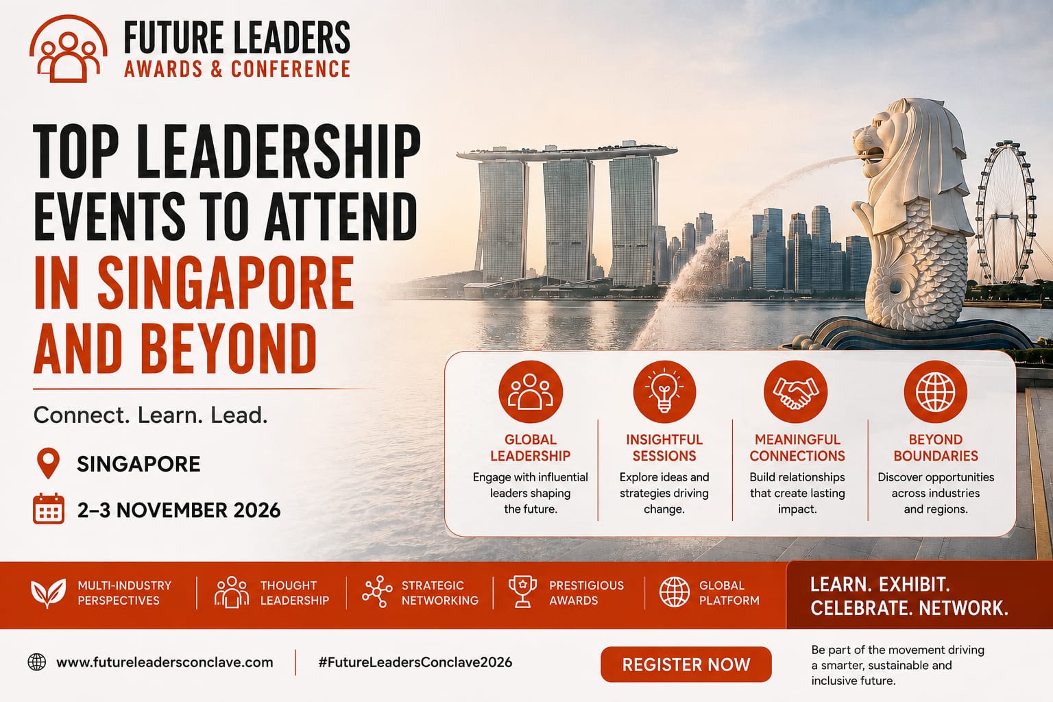Top Leadership Events to Attend in Singapore and Beyond